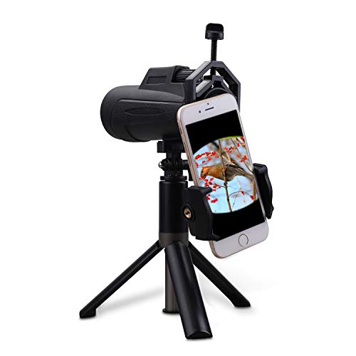 Cell Phone Adapter Mount - Tiaoyeer Cellphone Smartphone Quick Photography Adapter Mount Compatible Binocular Monocular Spotting Scope Telescope Microscope (Big Type Smartphone Adapter)
