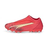 PUMA Ultra Match Ll Mg Jr fußballschuhe, Koralle (Fiery Coral), 37.5 EU
