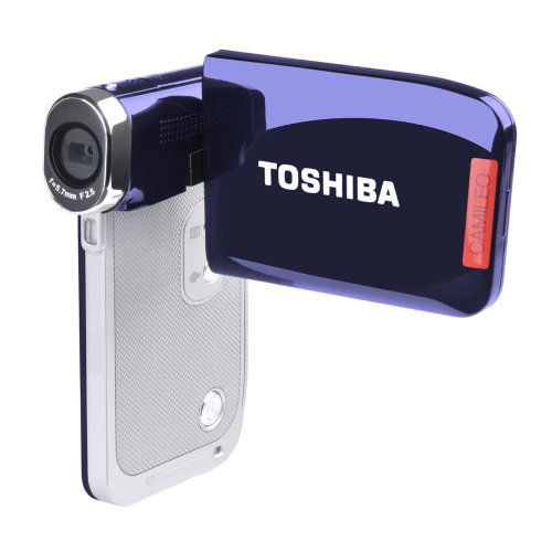Toshiba Camileo P20 Caméscope numérique Full HD 5 Mpix Zoom numérique 10x Bleu