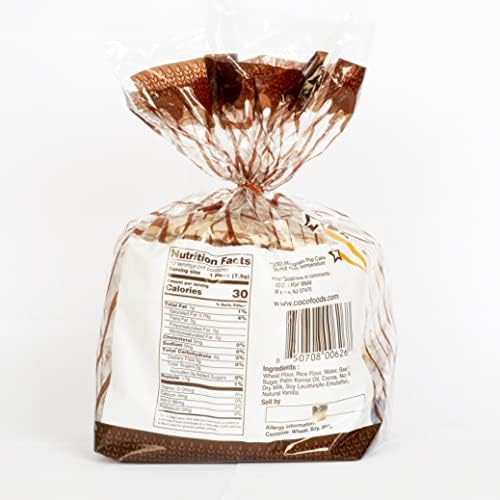 COCO LITE Popped Rice Cake CHOCOLATE LACE