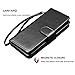 Njjex Galaxy A54 5G Case, for Samsung Galaxy A54 5G Wallet Case, [9 Card Slots] PU Leather ID Credit Holder Folio Flip [Detachable] Kickstand Magnetic Phone Cover & Lanyard for Samsung A54 [Black]