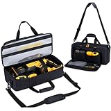 Reciprocating Saw Case Compatible with Dewalt Cordless Reciprocating Saw (DCS380B/DCS382B/ DCS389B/ DCS380P1) and Milwaukee Fuel Sawzall, Carrying Bag for Fuel Sawzall with Multiple Pockets