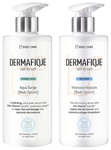 Dermafique Intensive Restore Body Lotion Serum with Vitamin E – 3...