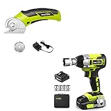 SnapFresh Cordless Electric Scissor + 20V Cordless Impact Wrench Kit