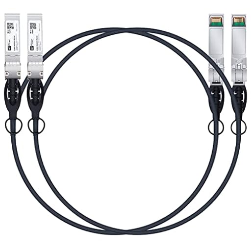 H!Fiber.com 2pack,10Gb/s SFP+ DAC Cable, 1m (3.3ft), 10GBase-CU pasivo de Cobre Directo Twinax SFP + Cable, para Cisco SFP-H10GB-CU1M, Ubiquiti,Netgear y Otros Switches y Nic | Ya disponible en tu tienda friki favorita! En mundofriki.es!