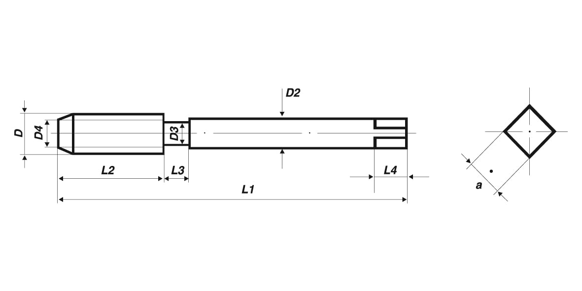 Völkel Gewindeschneider Set 31-tlg. M3-M12, HSS-G Handgewindebohrer und HSS Schneideisen, mit Windeisen, Schneideisenhalter und Werkzeughalter, in Metall-Kassette