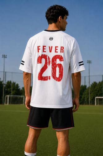 Image of Pump'd Unisex Oversized Round Neck Jersey Tshirt | Graphic Tees | Supreme Comfort | Effortless Style Oversized T Shirt for Men & Women | Football Jersey | Addition | 2026
