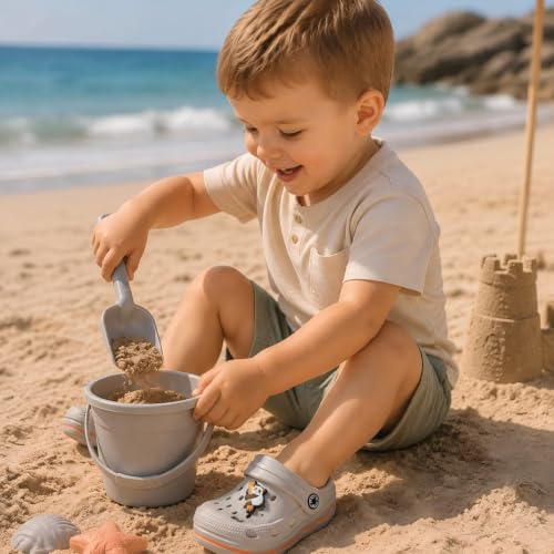 Image of Casazoe Toddler Garden Clogs Boys Girls Slip On Shoes Summer Outdoor Slides Sandals Baby Beach Pool Shoes
