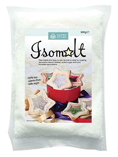 Squires Kitchen Isomalt Specialist Cake Sugar Substitute White 500G