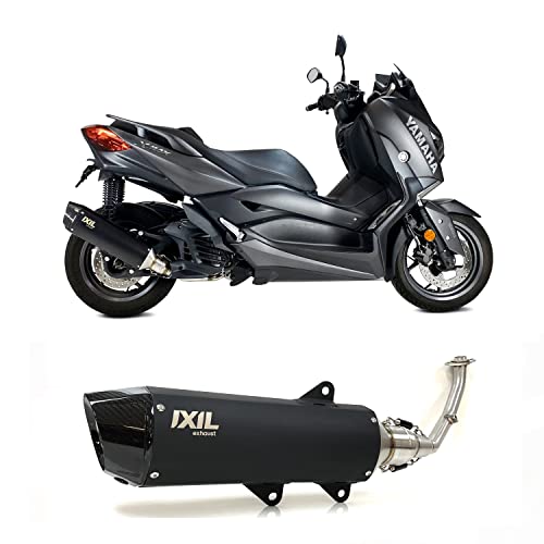 Ligne complète d'échappement IXIL V4B homologué Euro5 pour YAMAHA X-MAX 125 2021-2023