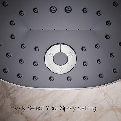 Kohler 26290-CP Statement® Three-function showerhead, 2.5 gpm, Polished Chrome by Kohler - Used condition - Image 5