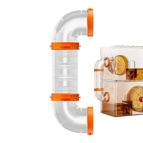 Tube pour Hamster, Kits De Tubes pour Hamster, Hamster Externe Tunnel, Cage Accessoires Aventure Externe Tuyau Jouets Set pour Souris Petits Animaux Compagnie
