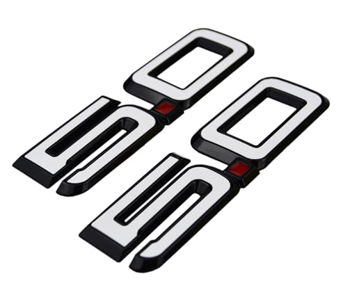 Emblema 3D 5.0 cromado para puerta lateral de Ford Mustang GT y F150