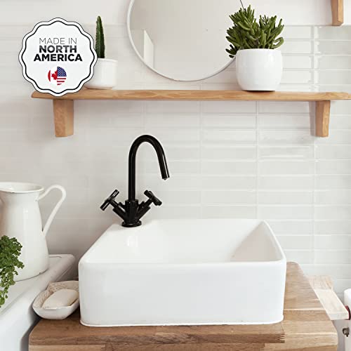 Smart Tiles Peel And Stick Backsplash - 5 Sheets Of 11.43" X 9" - 3D Adhesive Peel And Stick Tile Backsplash For Kitchen, Bathroom, Wall Tile #TOP4