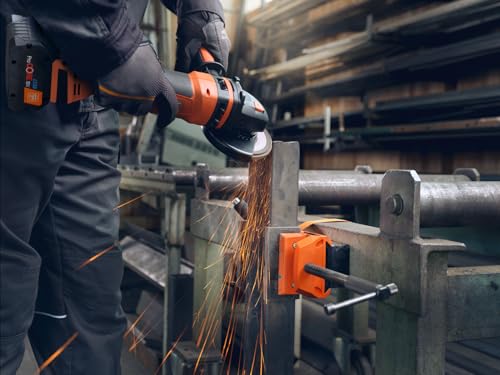 FEIN FEIN VersaMAG bankschroefset. Compacte en krachtige magnetische bankschroef met een spanklauwbreedte van 100 mm en spanwijdte van 108 mm - Afbeelding 6