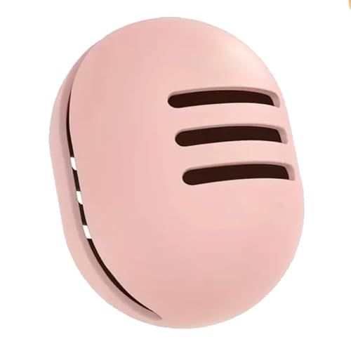 IMAXWAVE Estuche Portátil para Esponjas de Maquillaje, Organizador de Maquillaje, Funda de Silicone, Rosa