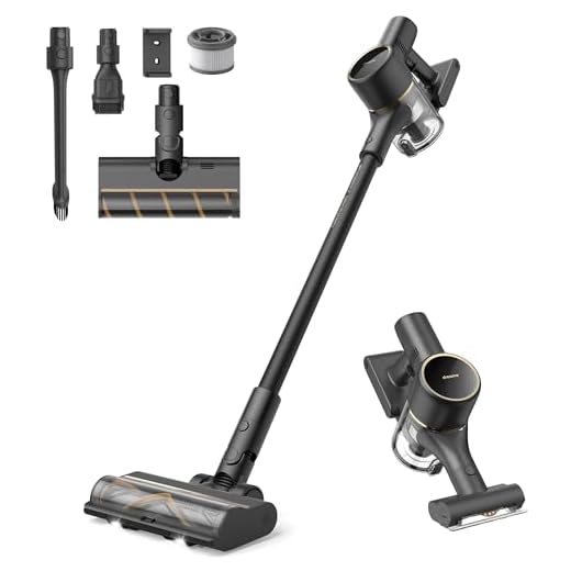 dreame R10 Pro Kabelloser Staubsauger, 150AW Starke Saugleistung, 65 Min. Laufzeit, Mehrflächenbürste, LED-Lichter, Ideal für Haus- und Autoreinigung, Leicht & Vielseitig