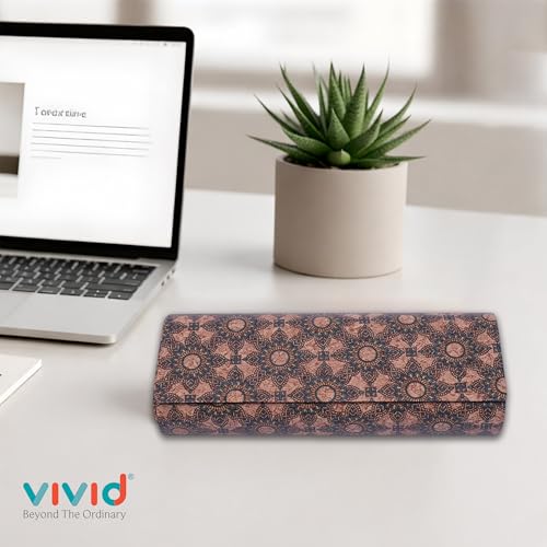 Image of VIVID Unisex Specs Magnetic Eyewear Dabbi Faux Leather Hard Case Cover