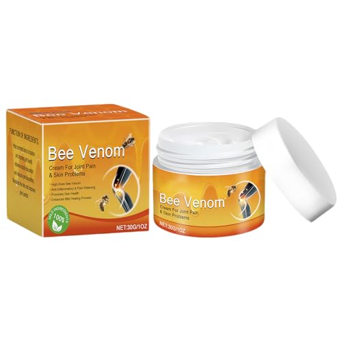 Bee Venom Skin Treatment Cream, 2025 New Bee Venom Hydrating Moisturizing Repair Cream for All Skin...