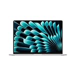 Apple 2025 MacBook Air 15-inch Laptop with M4 chip: Built for Apple Intelligence, 15.3-inch Liquid Retina Display, 16GB Unified Memory, 256GB SSD Storage, 12MP Center Stage Camera, Touch ID; Silver
