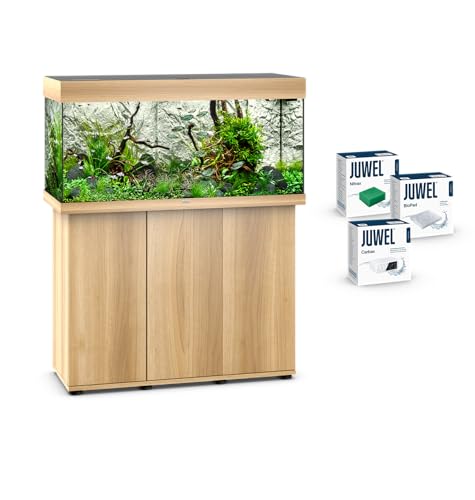 JUWEL Aquarium Rio 180 Kombination helles Holz Premium-Bundle JUWEL Aquarium Rio 180 Kombination helles Holz Premium-Bundle