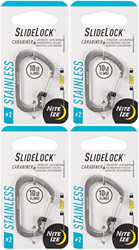 SlideLock Carabiner #2-Stainless