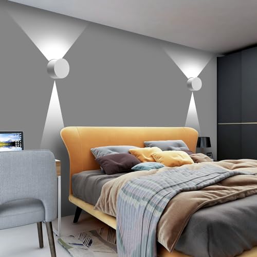 Image of Kamo Modern LED Wall Sconce Indoor Up Down Wall Lamp Small Wall Lights 8W Hallway Wall Lighting for Living Room Bedroom Stair