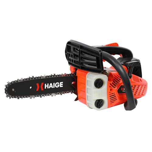 HAIGE(ハイガー) チェーンソー チェンソー 10インチ (25cm) 排気量:25.4cc...