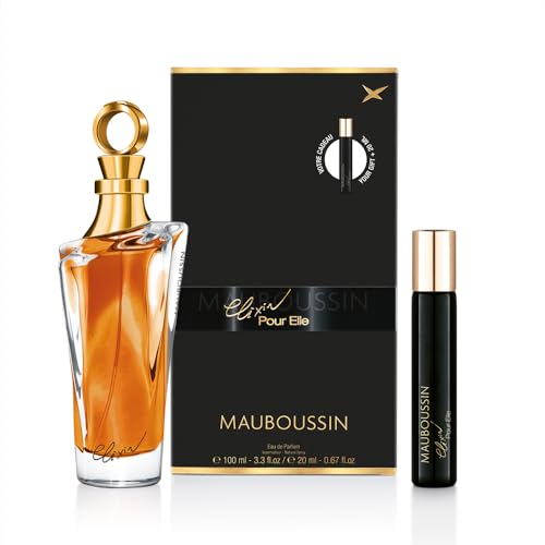 Una fragranza affascinante: Mauboussin Parfums rivela la quintessenza delle sue sfaccettature più raffinate con la presentazione di Elixir Pour Elle. Elegante e affascinante, questa fragranza evoca il mistero che circonda una donna fiduciosa nella sua femminilità, che si diletta nella sua sensualità.