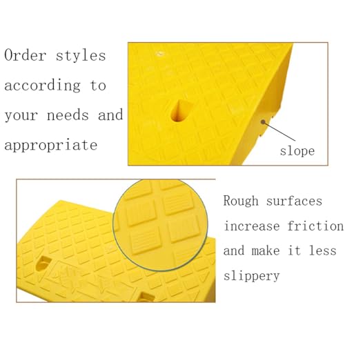 Rampas plásticas adaptables para diferentes escalones, material ecológico, para carritos y sillas de ruedas miniatura 5