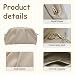 Imagen de Pahajim Bolsos de Fiesta Clutch Bolso de Mano para Mujer PU Piel con Cadena Desmontable Bolsos Ceremonia Bandolera para Bodas