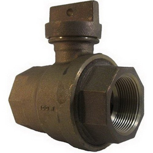 Legend Valve & Fitting T-5500 Lead-Free Brass Curb Stop, 1"