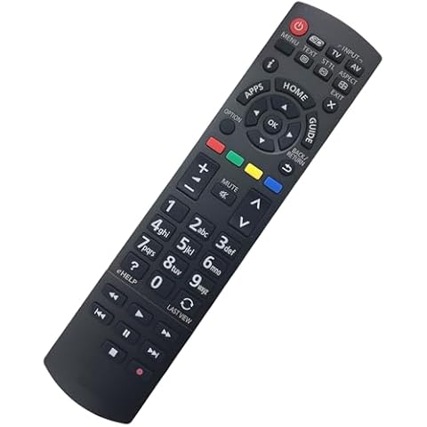 Replacement Panasonic Remote for Smart TVs Cover