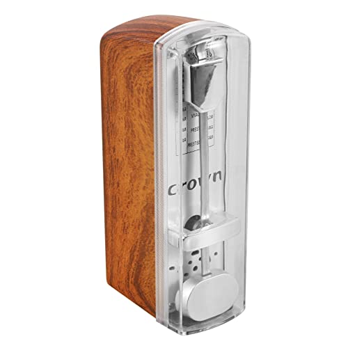 Gokelomg Mini metrónomo mecánico portátil universal para guitarra piano