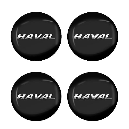 TELONI 4 Pcs Hub Centre Caps for Haval Jolion F7 H6 F7x H2 H3 H5 H8 H9 M4 Dargo 3th M6 56mm,Wheel Center Cap Replacement Waterproof Dust Proof Rims Hubs Hubcaps Car Styling Accessories