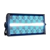Stage Light Bar LED 200W DJ Strobe Light 768 LEDs RGBW DJ Lights with 46 Zones Chasing, Wash Lighting Uplights Sound Activated DMX 512 for Stage Lighting Bars Party Wedding Show