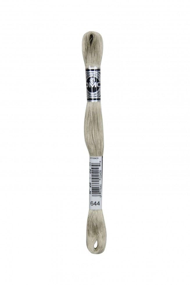 DMC Size 25 Coton A Broder Special Embroidery Thread - 644 Beige - Each — image 1