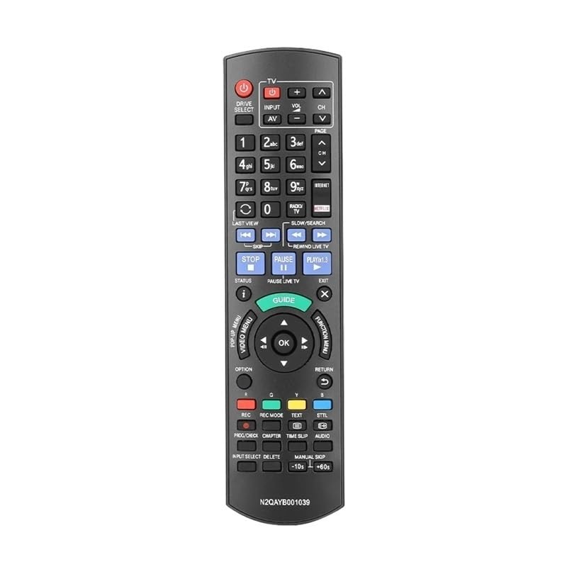 1 telecomando N2QAYB001039 compatibile con il controller sostitutivo del lettore DVD Blu-Ray