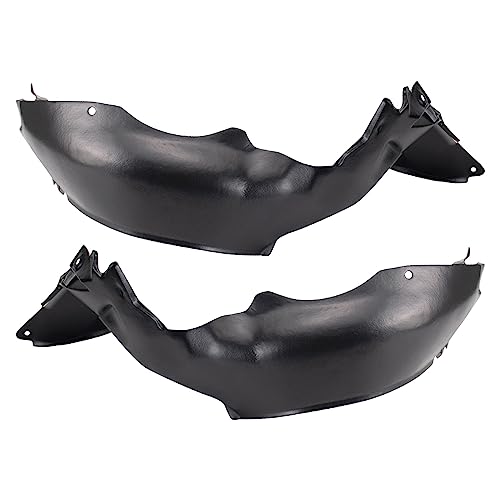 Image of TRQ Inner Fender Liner Set Compatible with 2007-2008 Chevrolet Aveo GM1249162 GM1250127