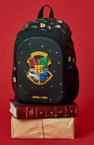 Image of Toys Uncle Smiggle Classic Backpack | Stylish School Bag, Multiple Zipped Compartments, Padded Adjustable Shoulder Straps, Dual Drink Bottle Pockets