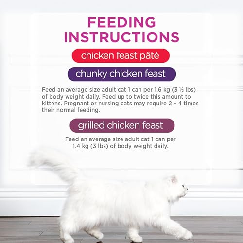 Fancy Feast Wet Cat Food, Chicken Feast Variety Pack 3 Flavours - 85 g (24 Pack) by Fancy Feast - Image 8