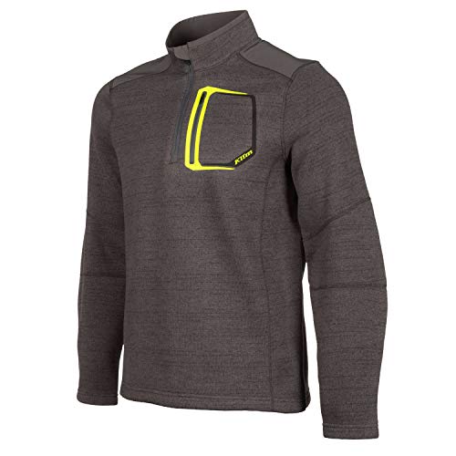 KLIM Yukon Pullover (Asphalt - Hi-Vis, Small)