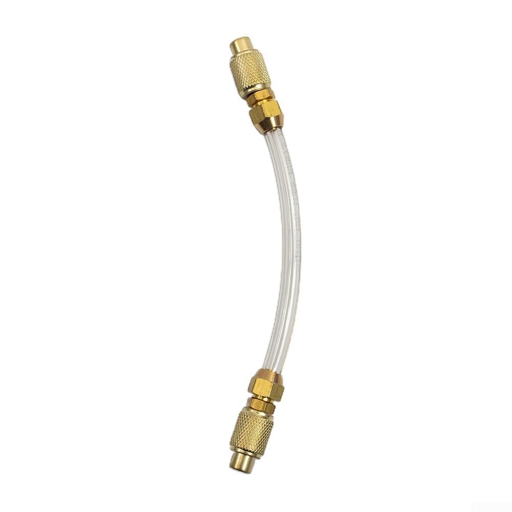 Inyector de aceite de 30 ml para R134a con acoplamiento rápido de 1/4 pulgadas, ideal para uso en aire acondicionado