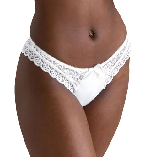 Pour Moi? Women's Rebel Brazilian Brief Knicker, White, 14
