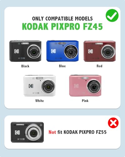 Funda de silicona para cámara Kodak PIXPRO FZ45 miniatura 2