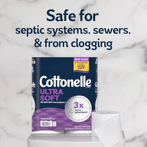 Image of Cottonelle Ultra Soft Toilet Paper, 9 Mega Rolls = 36 Regular Rolls, Packaging May Vary