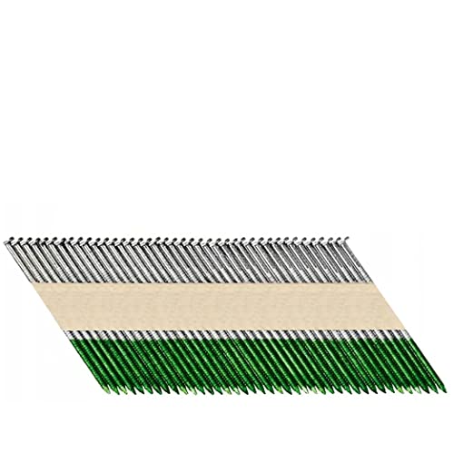 Clous à bande en D à 34° HiKoki 2,8x75mm pour éviter les blocages de chargeur papier