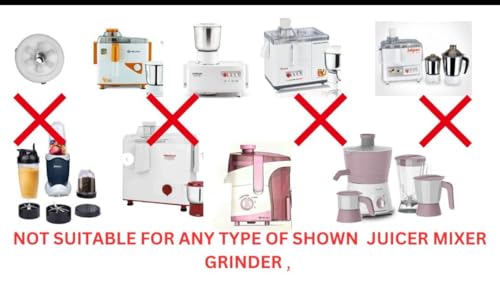 Image of Universal 3pcs Mixer Grinder Steel Jar Set (400ml + 800ml + 1200ml) for 2 Lock, 4 Teeth Coupler Compatible with Wide Range like Crompton, Bajaj, Prestige, Orient, etc for 500 Watt & More