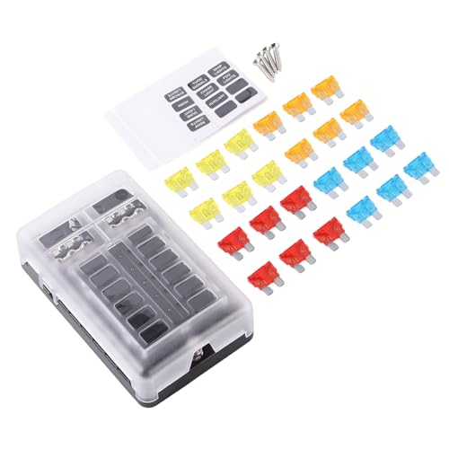 Caja de fusibles de 12 vías para solucionar fallos eléctricos en barcos 2