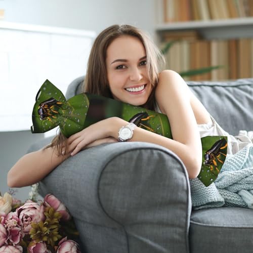 Almohada espuma viscoelástica 62 cm x 25 cm negra miniatura 7